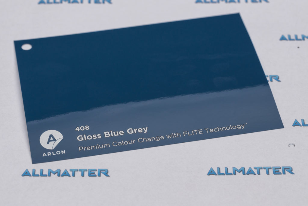 Folia samochodowa Arlon PCC w kolorze Gloss Blue Grey 408