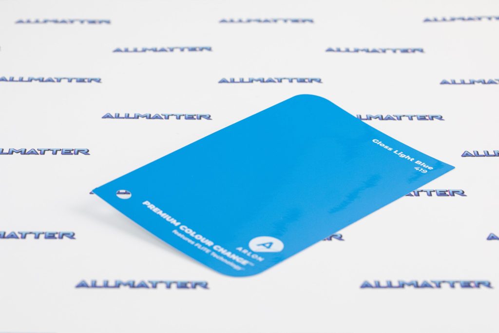 Folia samochodowa Arlon PCC Gloss Light Blue 419 w kolorze niebieskim