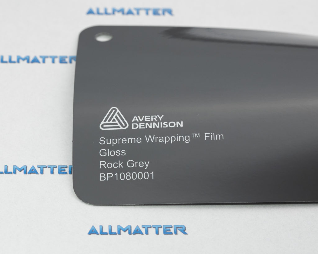 Próbka folii Avery Dennison Supreme Wrapping w kolorze Rock Grey