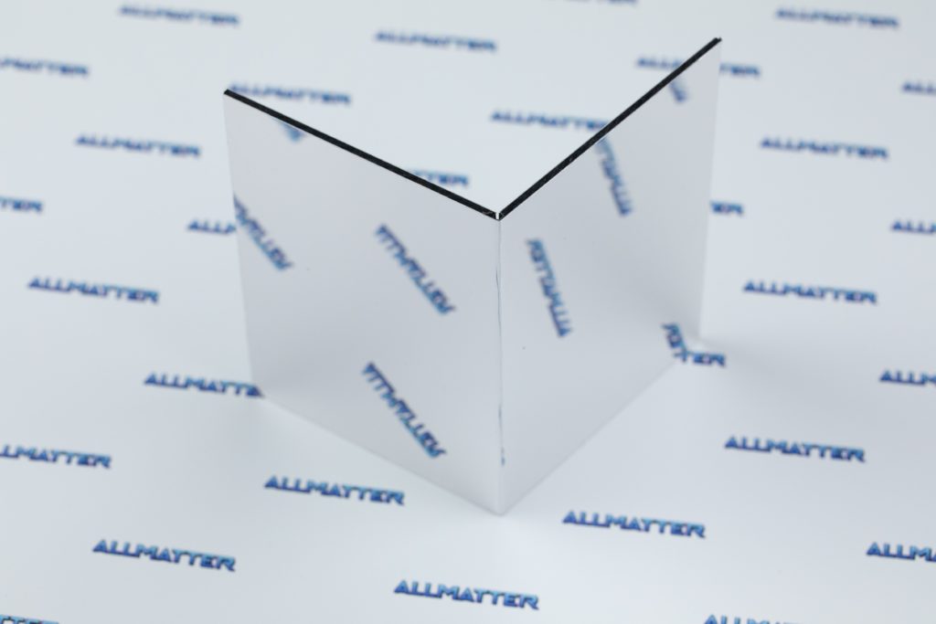 Płyta kompozytowa typu Dibond srebrne lustro