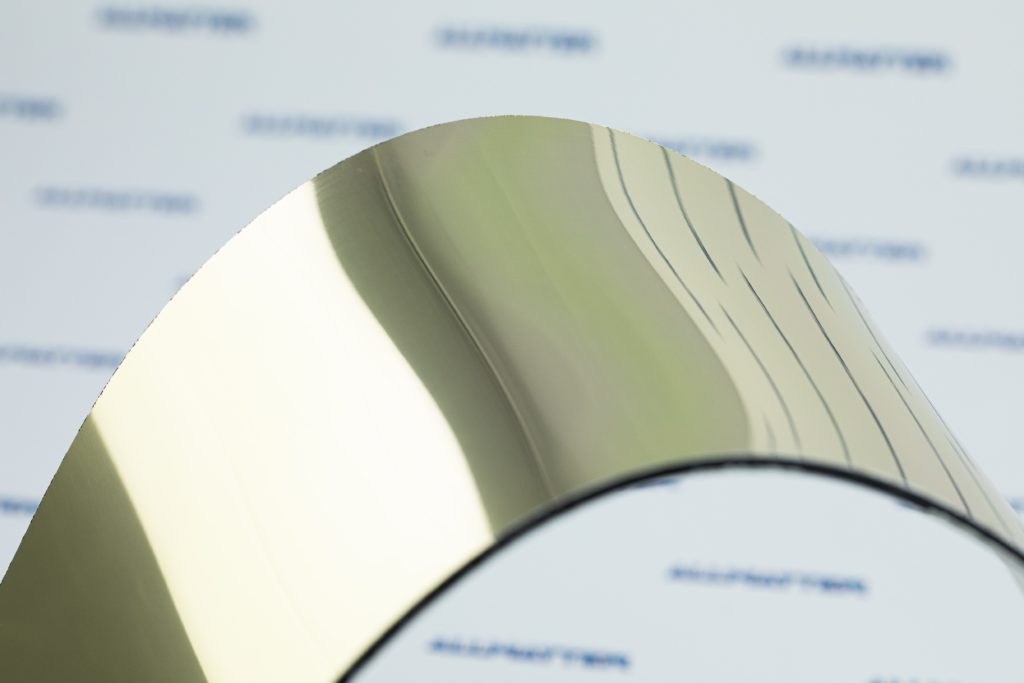 Płyta kompozytowa typu Dibond złote lustro