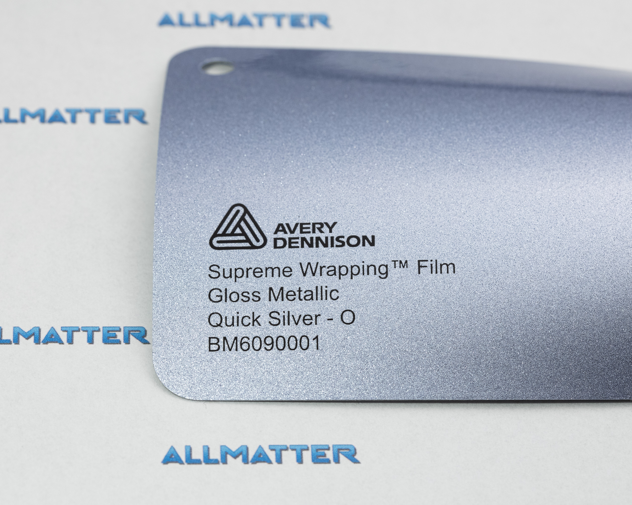 Próbka folii metalicznej Avery Dennison w kolorze Quick Silver