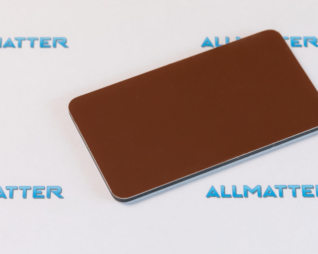 Płyta kompozytowa typu DIBOND brąz RAL 8011 1 5x3 05