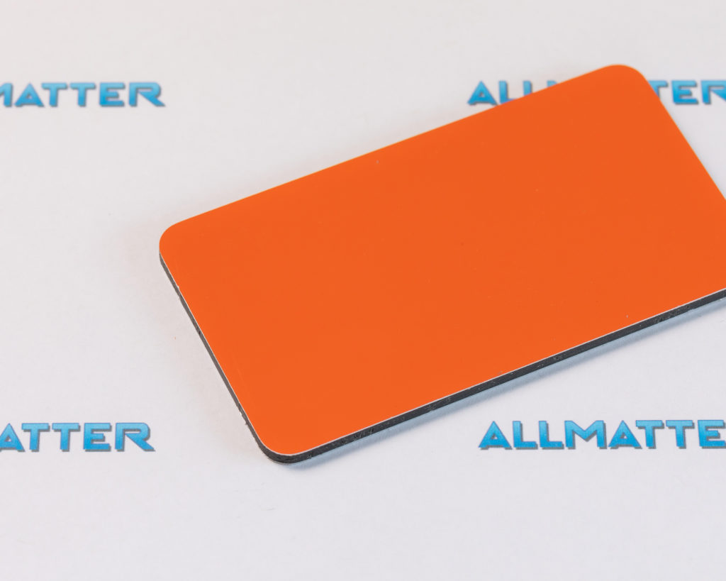 Płyta kompozytowa typu DIBOND pomarańczowy RAL 2004 1 5x3 05