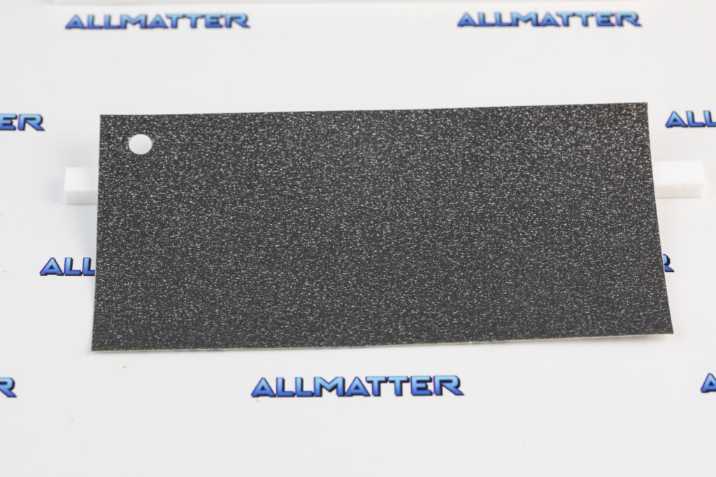 Folia architektoniczna zewnętrzna w kolorze ciemnoszarym z fakturą