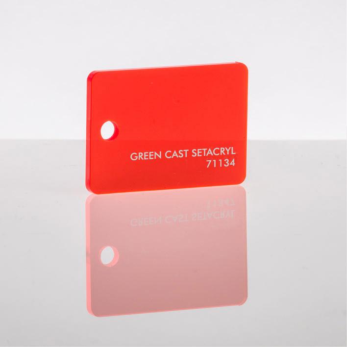 Plexi fluo czerwona 3mm