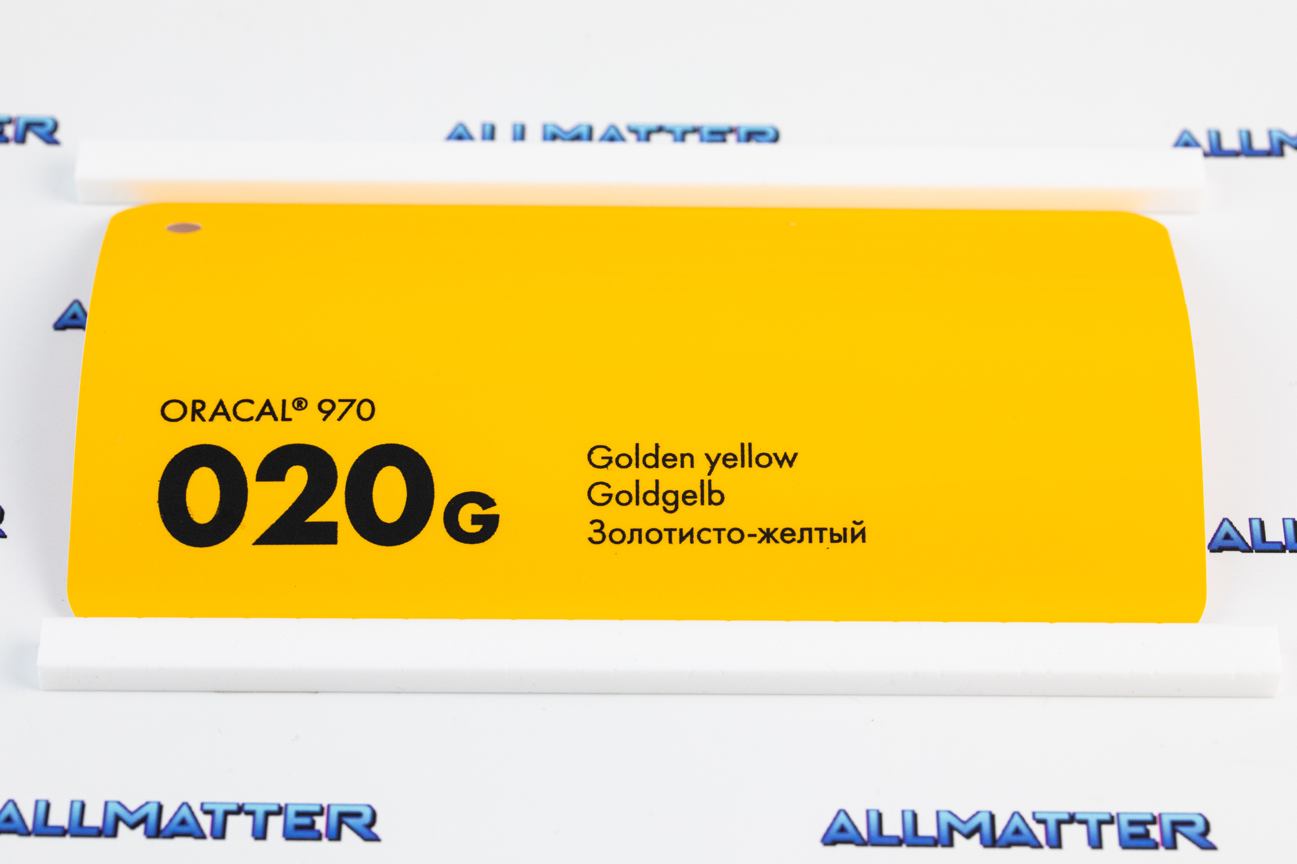 Folia samochodowa Oracal 970 w kolorze złotego żółtego 020G